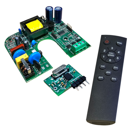 BLDC Ceiling Fan Kit (30W) with RF BOM Kit